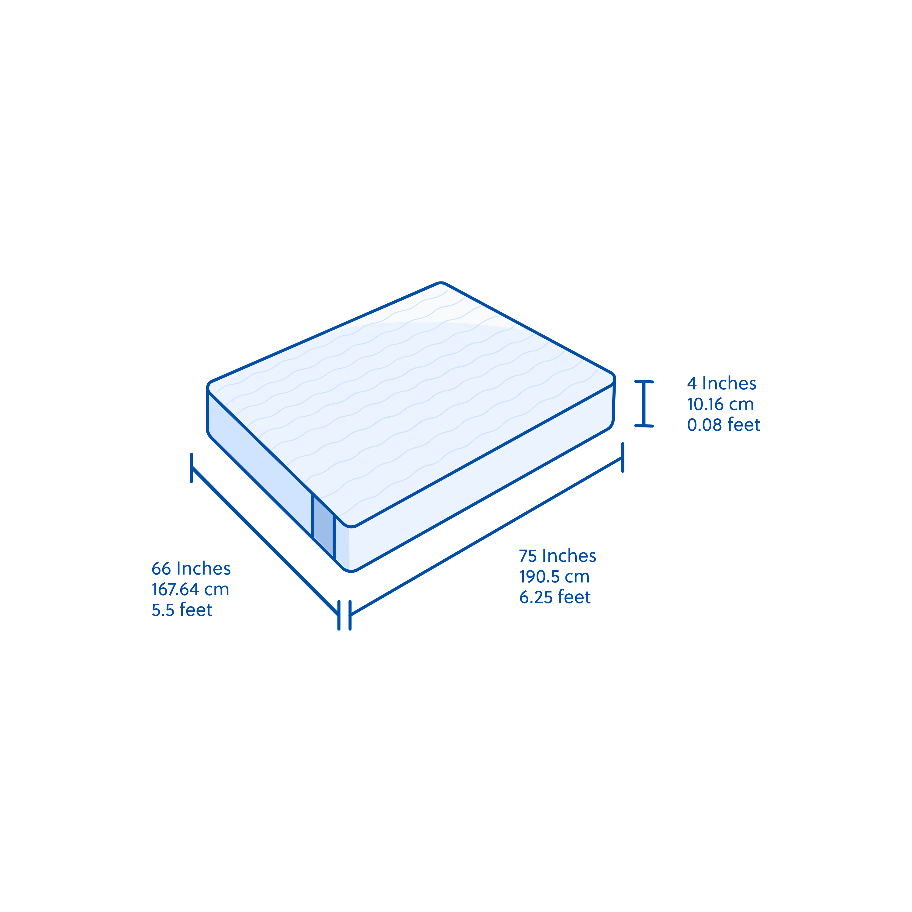 Flo mattress 4inch - Image 72
