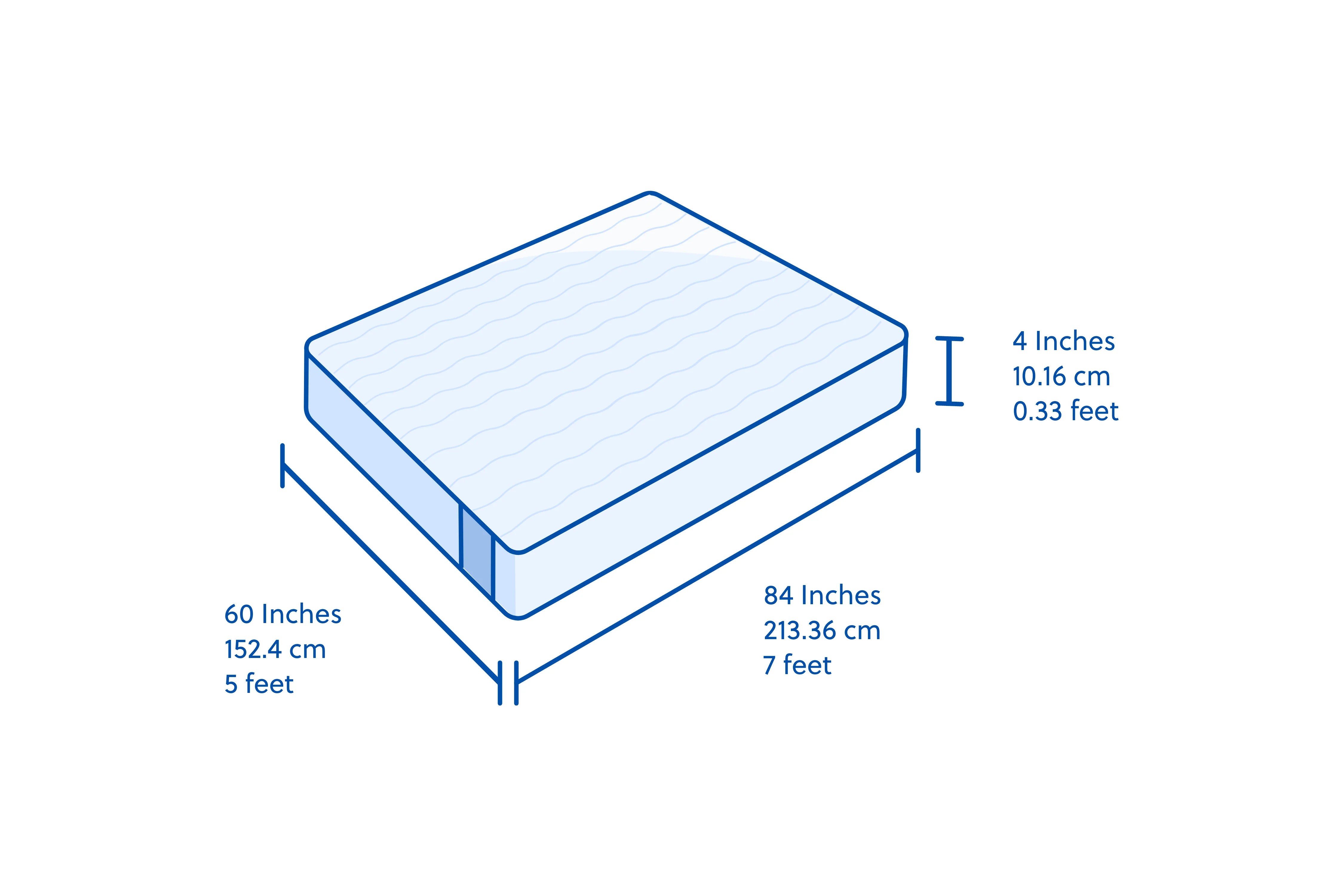 Flo mattress 4inch Ortho - Image 113