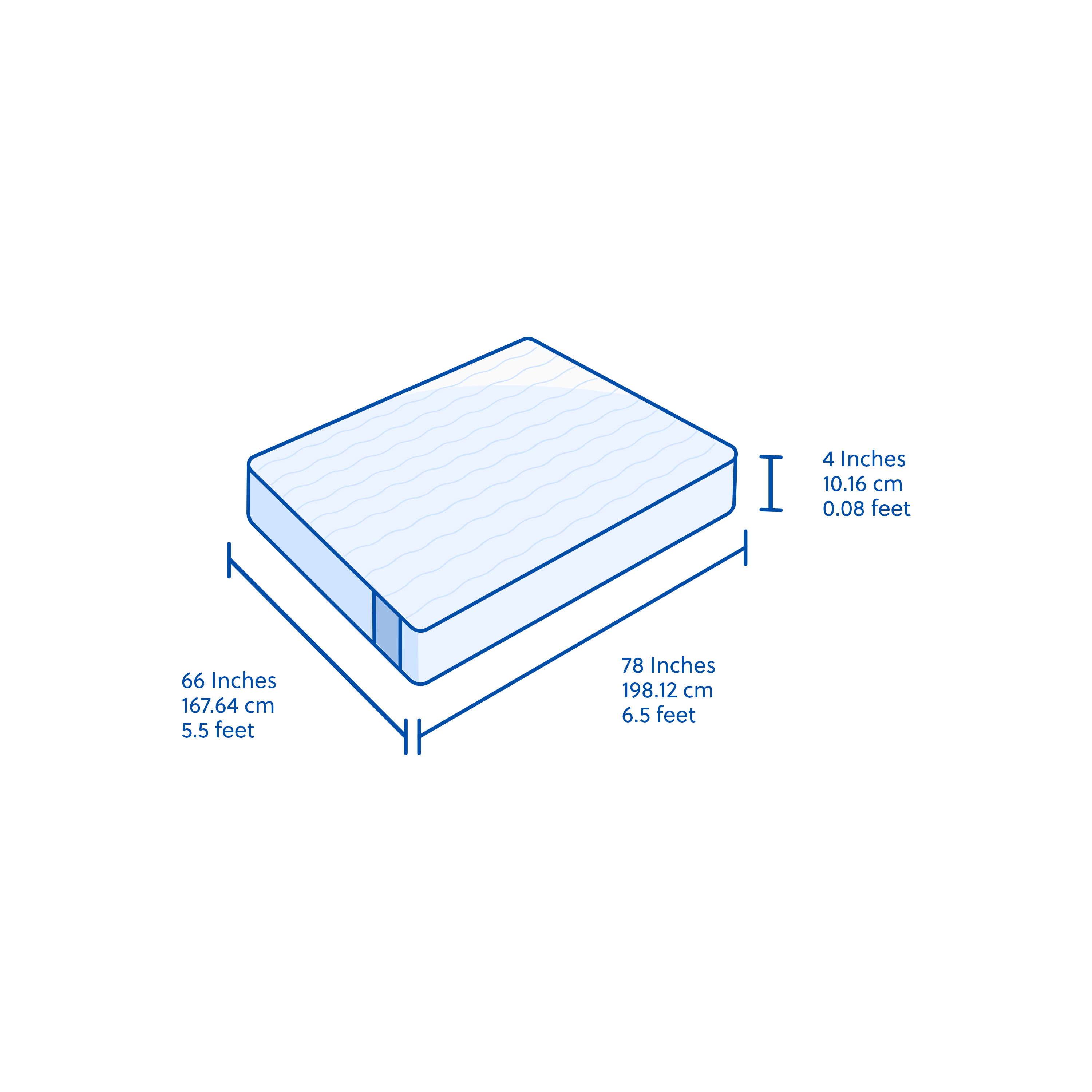 Flo mattress 4inch Ortho - Image 46